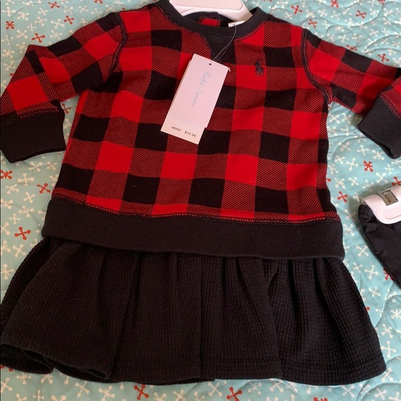 Ralph Lauren 2 Piece Dress and Bloomers Set - Picture 2 of 7